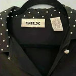 August Silk Vintage Silx by  100% silk long sleeve blouse Photo 1