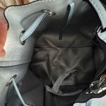 ZARA power blue leather large convertible bucket bag (new) Photo 7