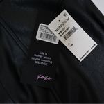 Wildfox Womens M Faux Leather Slit Hem Straight Leg Pants NEW Photo 12