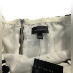 The Limited  Women Size 2 Black White Tube Dress Fit & Flare NWT | 15-153P Photo 6