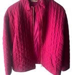 Soft Surroundings  Quilted Pink Jacket Photo 7