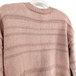 Me to We Pacsun  Dusty Rose Knit Sweater • Sz S Photo 6