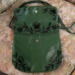 Hand drawn Green Floral Patterned Women's Bag Photo 3