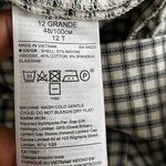 Banana Republic  Black And White Gingham Plaid Dress Size 12 Photo 10