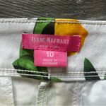 Isaac Mizrahi  New York Lemon Print Women's Shorts Size 10 Photo 2