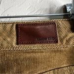 Lands' End Lands’ End Mid Rise Straight Dark Toffee Corduroy Pants Photo 8