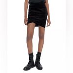 The Kooples Technical Fleece Ruched Mini Skirt Size FR 4 / Size 10/XL US NWT Photo 10