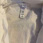 SKIMS White Cotton Poplin Sleep Button Up Set Photo 4