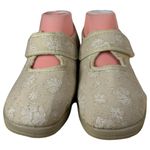 Cosyfeet Margaret Neutral Floral Mary Jane Shoes Size 9 Extra Wide 6E Photo 2