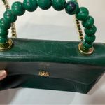 Lele Sadoughi Leather Top Handle Bag green Photo 5