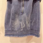 Elliatt  Selenium Denim Mini Strapless Dress with Belt in Blue Size Small NWT Photo 5