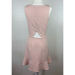 Rebecca Minkoff  Womens Tiffani Sleeveless Fit and Flare Dress in Pink Sz 2 Flowy Photo 2