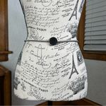 Vintage Thin Slinky Silver Disk Retro Disco Belt Size S/M Photo 2