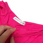 Jordyn Jagger Hot Pink One Shoulder Tie Waist Stole My Heart Crop Top Mixology Photo 5