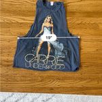 Carrie Underwood Graphic Cropped Tank Top/ muscle t Photo 3