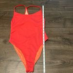 Outdoor Voices  Pink & Light Pink One Piece Swimsuit, Size Small Photo 3