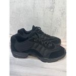 So Danca Unisex Size 12.5 Sonnet Black Mesh Dance‎ Sneakers Split Sole Hip Hop Photo 2