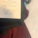 Amanda Uprichard Holland Dress Ladies Size Large Burgundy Photo 4