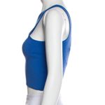 ALC Frank NWT A.L.C Colby One Shoulder Asymmetrical Blue Royal Crop Top Shirt Tank Top Photo 3