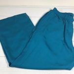Jessica London Blue Straight Leg Relaxed Pull-on Pants Size 18W NWT Photo 1