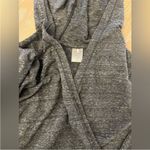 Calia wrap hooded shirt women’s size small gray Photo 3