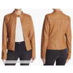 Guess  Faux Leather Racer Jacket‎ Size Large Photo 1