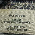 Silver Jeans Silver SUKI surplus mid rise boot cut women’s dark wash  jeans Photo 3