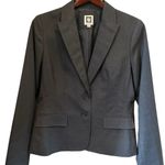 Anne Klein Blazer size 10 gray Photo 4