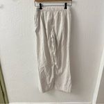 Aerie Off Duty Poplin Trouser PJ Lounge Pant Soft Muslin Micro Stripe Lace Small Photo 3