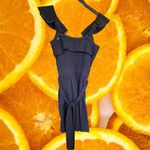 Twelve by Twelve Sleeveless Black Mini Dress with Belt Size XS‎ Photo 2