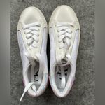 Calvin Klein  Size 5 1/2 White Sneakers NWOT‎ Photo 4