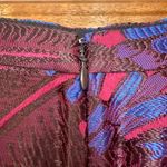 J.Crew Midnight Floral Purple/Blue Jacquard Style C5911 Skirt Mini Y2K Size 4 Photo 5