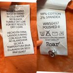 ROAR Signature Embroidered Rhinestone Pearl Snap Shirt Western Biker Sz Large Photo 9