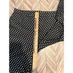 Michael Kors  Women Polka Dot Pants Black White Slim Fit Size M Cotton Blend Photo 6