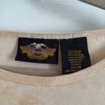 Harley Davidson Harley-Davidson 3/4 Long Sleeve AOP Shirt Womens Size 2W Sequins Cotton Photo 5
