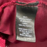 Lulus MEDIUM Red This Night Crushed Velvet Plunge Backless Fit Flare Mini Dress Photo 9