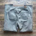 American Eagle  Womens Gray Mom Jean Denim Stretch Size 8 Long Photo 9