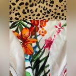 Victoria's Secret Victoria Secret brown leopard print / floral full coverage bikini bottoms;size L Photo 1