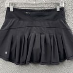 Lululemon  Circuit Breaker Skirt Skort Black Athleisure Athletic Tennis Women 4 Photo 0