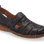 JOSEF SEIBEL Rosalie 48 Sandal in Black, Size Euro 36 New in Box Black Photo 1