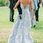 Anthropologie V. Chapman Lucetta Corset Tiered Maxi Dress Photo 1