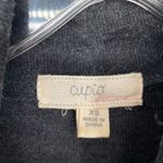 cupio  Gray Mock Neck Knit Long Sleeve Sweater Dress Photo 2