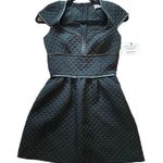 Red Valentino VINTAGE! Quilted Abiti Donna Black Dress. Size 38, US 2/XS NWT Photo 0