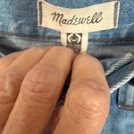 Madewell  Rigid Denim A-Line Mini Skirt Photo 6