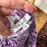 Rails  Purple and White Selena Smocked A-Line Midi Skirt Photo 3