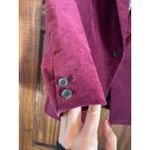 Boden Velvet Blazer Maroon size 4 Photo 2