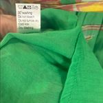 BANJANAN Eliza In Rose Garden Island Green Print Maxi Dress Small Photo 8