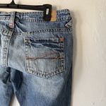 Maurice's  Y2k Jeans 9/10 Blue‎ Denim Bootcut Mid Rise Distressed Pockets Photo 8