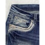GRACE IN LA New jeans Womens sz 31 embellished pockets aztec lace denim bootcut Photo 11