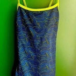 Speedo Reversible One Piece Swim Suit Size S Small EUC! Photo 0